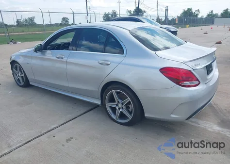 2015 Mercedes-Benz C 300 Sport from USA, damaged, VIN 55SWF4JBXFU064636